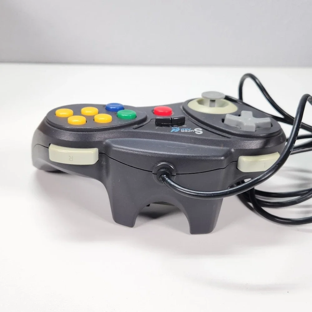 InterAct SuperPad 64 Plus Wired Controller Nintendo 64 N64 Gamepad Gray P-300